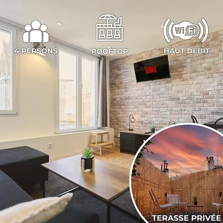 Skyline,downtown Station, Terrace, Netflix Reims